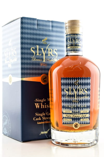 Slyrs Pedro Ximenez 2013/2018 Single Cask Strength 54,3%vol. 0,7l