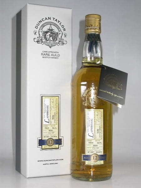 Laphroaig 12 Jahre 1997/2010 Rare Auld Duncan Taylor 54,7%vol. 0,7l