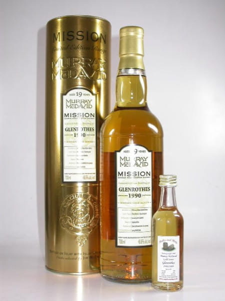 Glenrothes 1990/2009 Bourbon/Jurancon Murray McDavid Gold Series 48,8%vol. Sample 0,05l