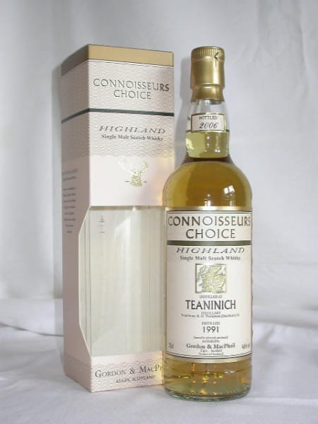 Teaninich 1991/2006 Gordon &amp; MacPhail Connoisseurs Ch. 46%vol. 0,7l