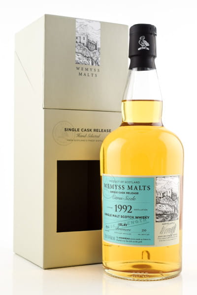 "Citrus Sizzle" 1992/2016 Single Hogshead Bowmore Wemyss Malts 54,4%vol. 0,7l