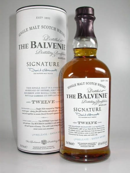 Balvenie 12 Jahre Signature Batch-No. 002 40%vol. 0,7l