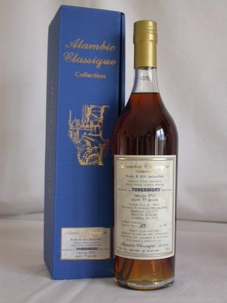 Tobermory 1972/2006 alembic Classique 49.6% vol. 0,7l