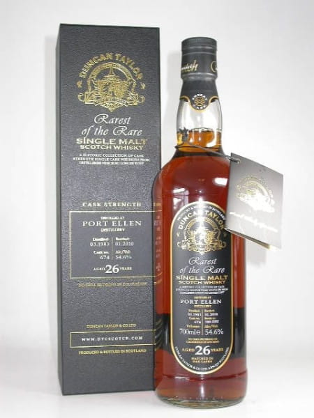 Port Ellen 26 Jahre 1983/2010 Rarest of the Rare Duncan Taylor 54,6%vol. 0,7l