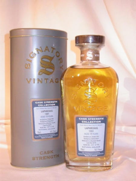 Laphroaig 91/06 Signatory Cask strength Coll. 52,1%vol. 0,7l