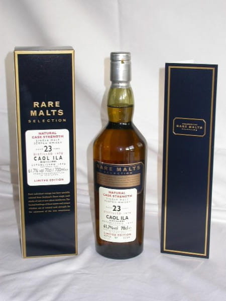 Caol Ila 23 Jahre 1978/2002 Rare Malts 61,7%vol. 0,7l