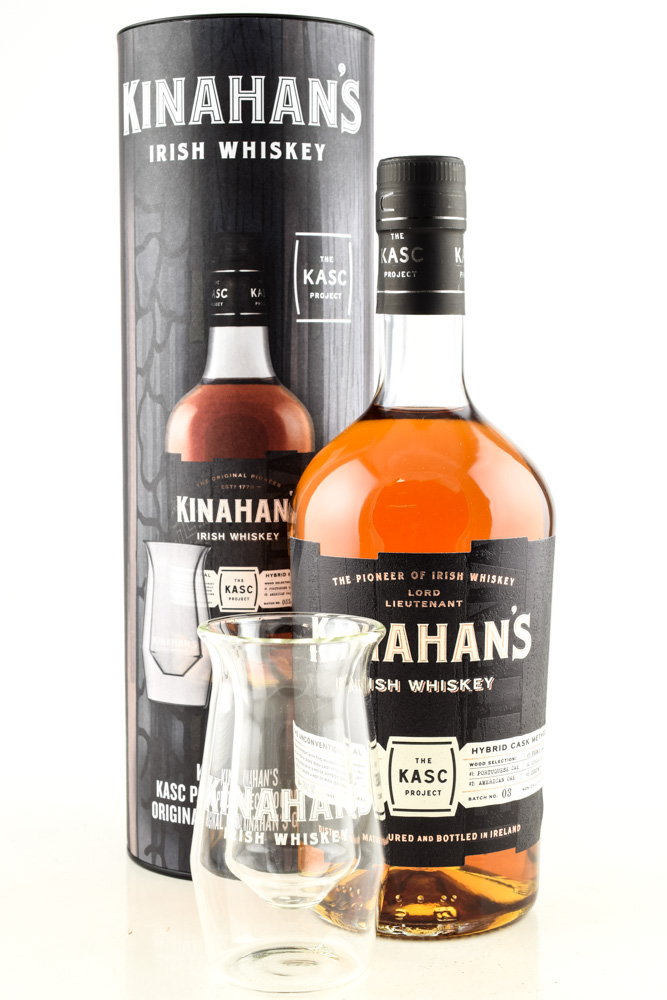 | Kasc | Countries Whiskey of | Whisky | Malts 43%vol. 0,7l Home The Irischer Glass with Project Kinahan\'s