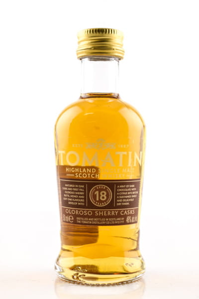 Tomatin 18 Jahre 46%vol. 0,05l