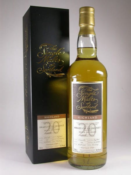 Braes of Glenlivet 20 Year Old 1989/2009 &quot;The Single Malts of Scotland&quot; 59.3% vol. 0,7l