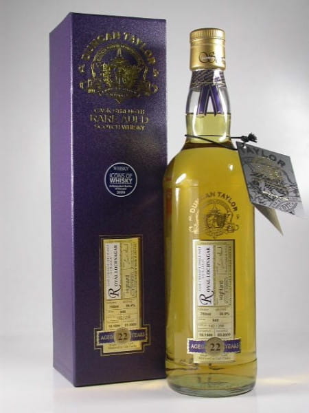 Royal Lochnagar 22 Jahre 1986/2009 Rare Auld Duncan Taylor 56,9%vol. 0,7l