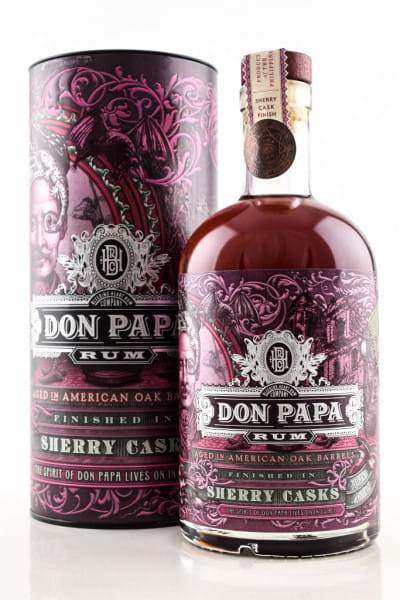 Don Papa Finished in Sherry Casks 45%vol. 0,7l