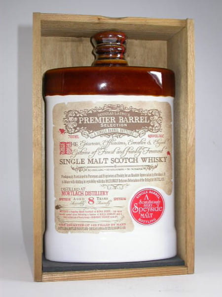 Mortlach eight Year Old Single Barrel &quot;ceramic bottle&quot; Douglas Laing &quot;Premier Barrel&quot; 46% vol. 0,7l