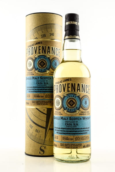 Caol Ila 8 Jahre Refill Hogshead 2010/2018 Douglas Laing's Provenance 46%vol. 0,7l