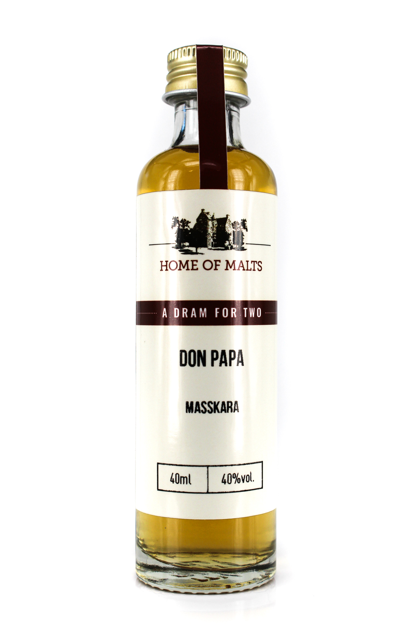 Don Papa Masskara 0,04l Rum Malts | | of | type Rum by Sample | 40%vol. Home Rum