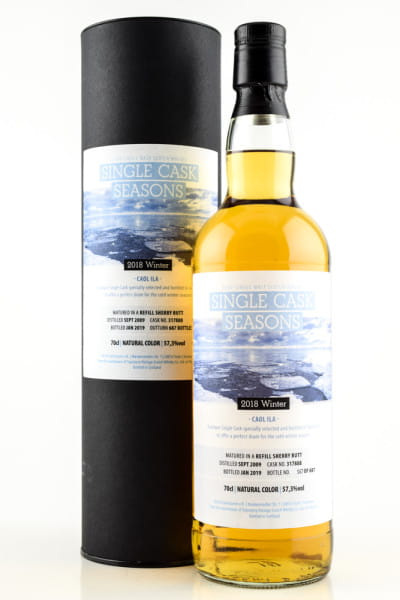 Caol Ila 9 Jahre Refill Sherry Butt Single Cask Seasons Signatory 57,3%vol. 0,7l