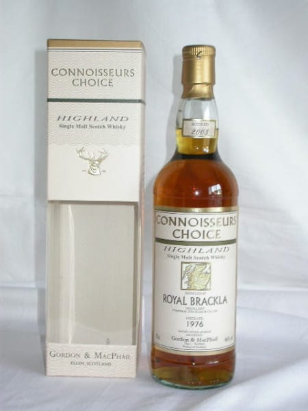 Royal Brackla 1976/2003 Gordon &amp; MacPhail Conn. Ch. 46% vol. 0,7l