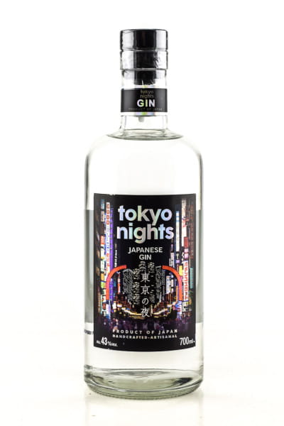 Tokyo Nights Japanese Gin 43%vol. 0,7l