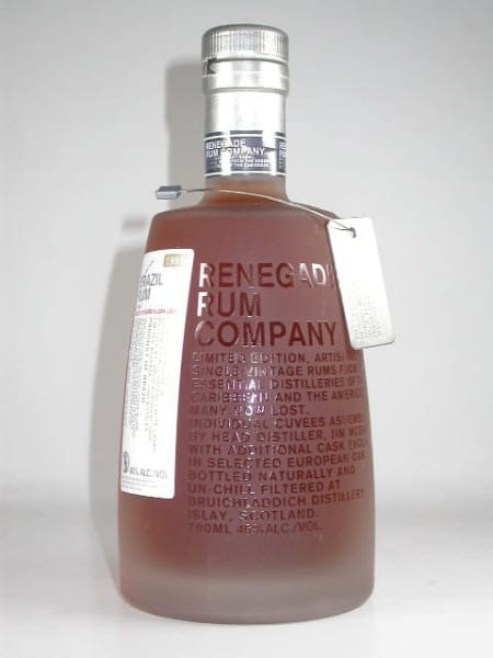 Brasilien Rum Epris 1999/2009 Renegade Rum Co. 46%vol. 0,7l