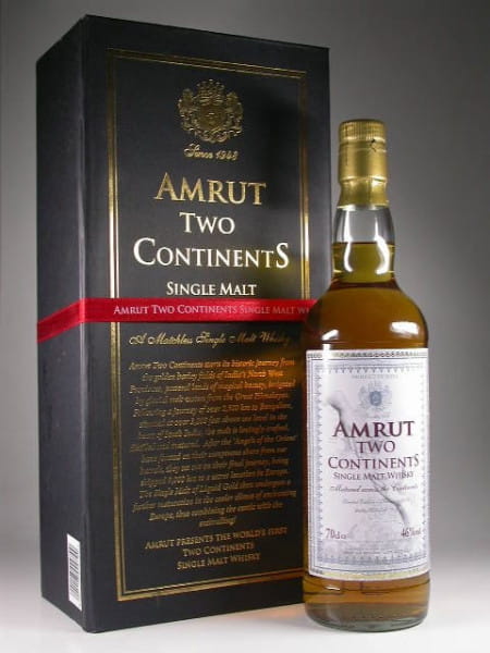 *Amrut &quot;Two Continents&quot; - Indien - 46%vol. 0,7l