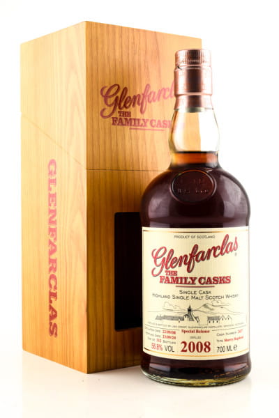 Glenfarclas 2008/2020 The Family Casks 1st-fill Sherry Hogshead #2437 56,8%vol. 0,7l