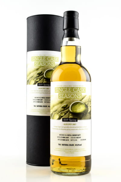 Glen Spey 12 Jahre Refill Sherry Butt Single Cask Seasons Signatory 49,8%vol. 0,7l