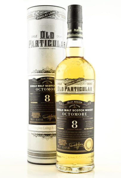 Octomore 8 Jahre Refill Barrel 2011/2019 Douglas Laing "Old Particular" 48,4%vol. 0,7l