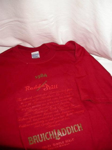 Bruichladdich Redder Still T-Shirt Gr. M 100% Baumwolle