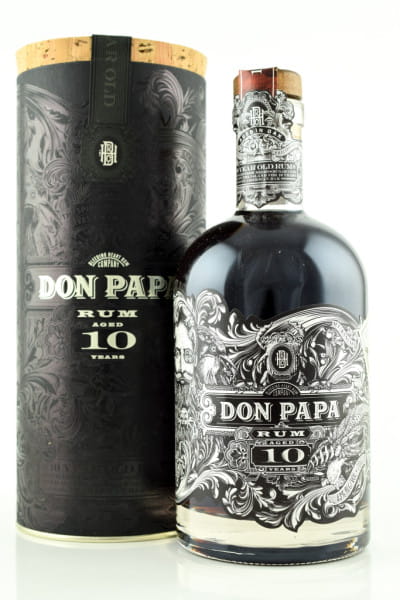 Don Papa 10 Jahre 43%vol. 0,7l - Korkdeckel