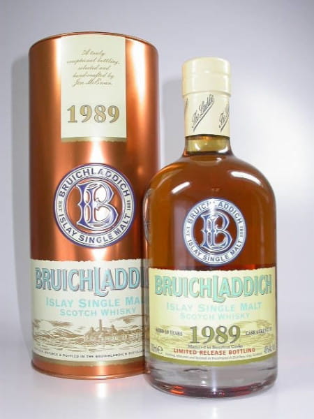 Bruichladdich 18 Jahre 1989/2008 Bourbon Cask Strength 49%vol. 0,7l