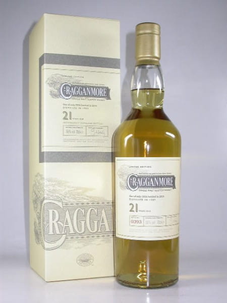 Cragganmore 21 Jahre 1989/2010 56%vol. 0,7l