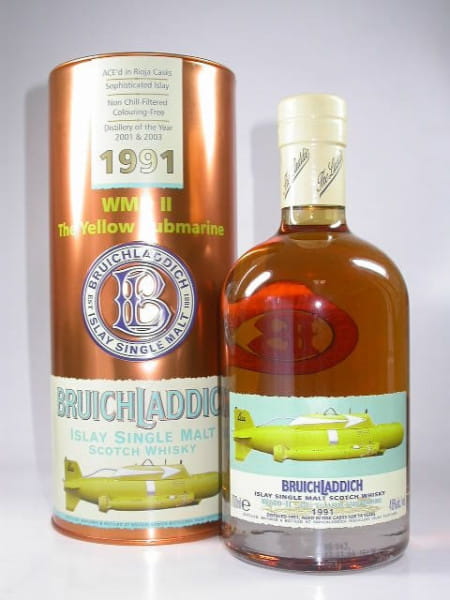 *Bruichladdich WMD II 1991/2005 &quot;Yellow Submarine&quot; 46%vol. 0,7l