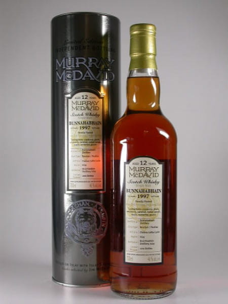 * Bunnahabhain 12 Year Old 1997 Bourbon / Paulliac Murray McDavid 46% vol. 0,7l