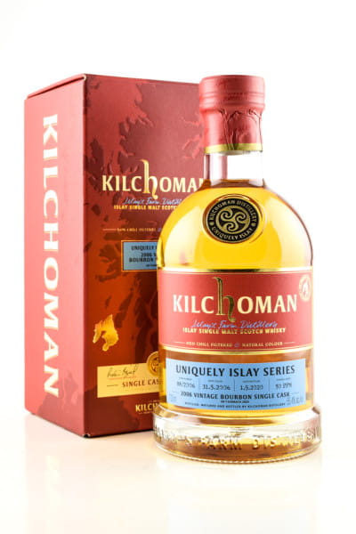 Kilchoman Vintage 2006 Bourbon Single Cask 55,4%vol. 0,7l #8/9