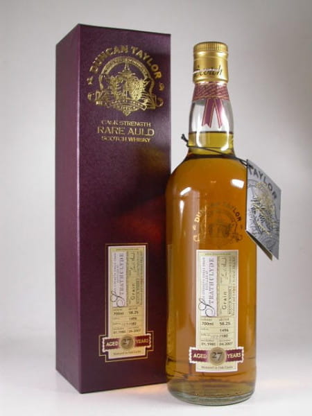 Strathclyde 27 Jahre 1980/2007 Rare Auld Duncan Taylor 58,2%vol. 0,7l