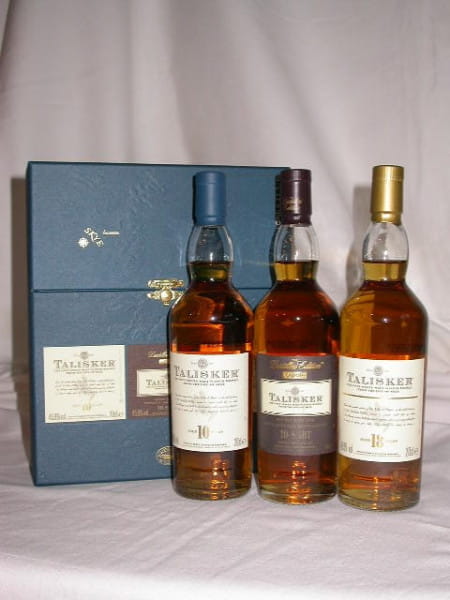 Talisker Collection 10 Jahre/Distillers Edition/18 Jahre 3x 0,2l