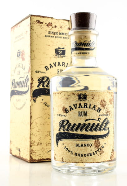 Rumult Blanco Bavarian Rum 43%vol. 0,7l