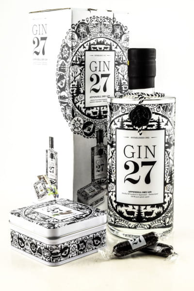 GIN 27 43%vol. 0,7l mit Stengeli