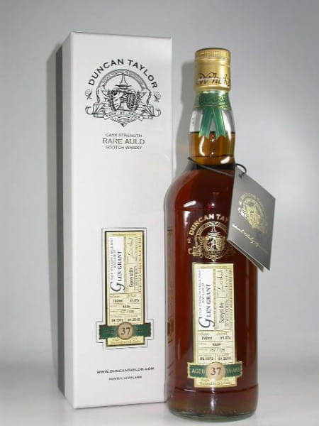 Glen Grant 37 Jahre 1972/2010 Rare Auld Duncan Taylor 51,8%vol. 0,7l