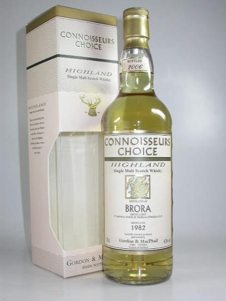 Brora 1982/2006 Gordon &amp; MacPhail Connoisseurs Choice 43%vol. 0,7l