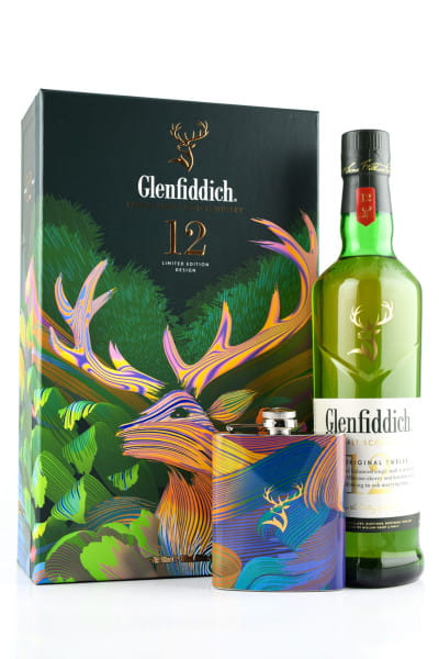 Glenfiddich 12 year old 40%vol. 0,7l with Hip Flask | Speyside | Scotch  Whisky | Countries | Whisky | Home of Malts