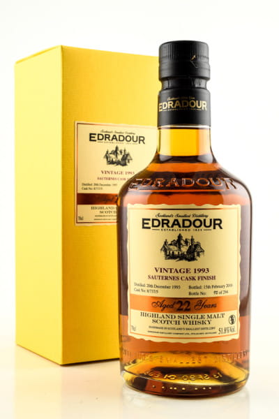 Edradour 22 Jahre 1993/2016 Sauternes Cask Finish 51,8%vol. 0,7l