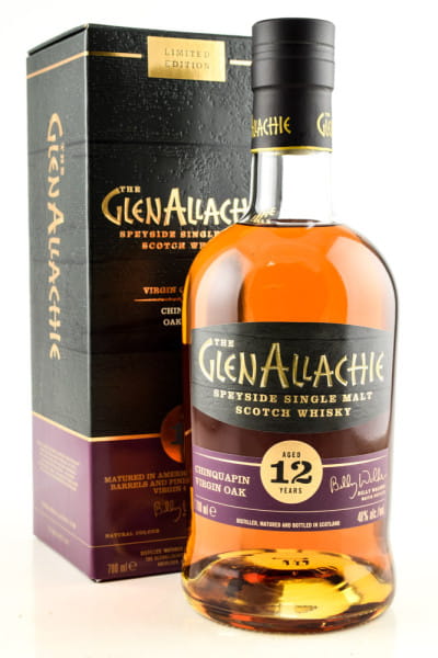 GlenAllachie 12 Jahre Chinquapin Oak Wood Finish 48%vol. 0,7l