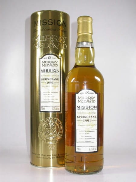 Springbank 1991/2010 Murray McDavid Gold Series 50,3%vol. 0,7l