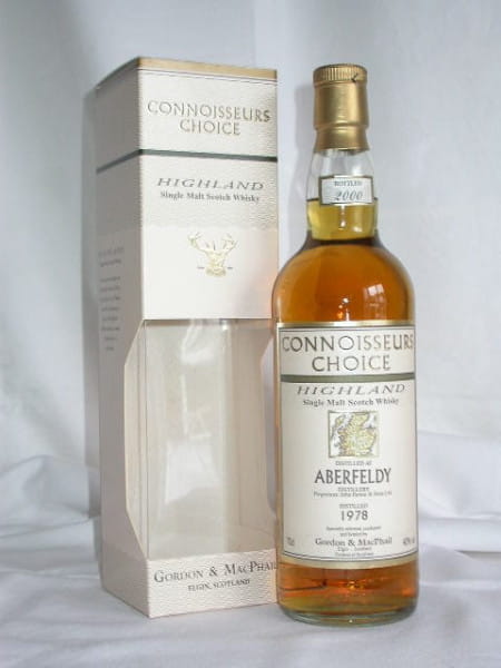 Aberfeldy 1978/2000 Gordon &amp; MacPhail Connoisseurs Ch. 40%vol. 0,7l