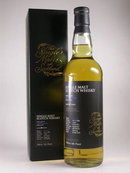 Aberlour 20 Year Old 1990/2011 &quot;The Single Malts of Scotland&quot; 56.1% vol. 0,7l