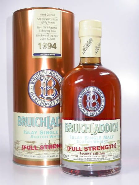 Bruichladdich 1994 Full Strength 2nd Edition 56,5%vol. 0,7l - Darker Batch