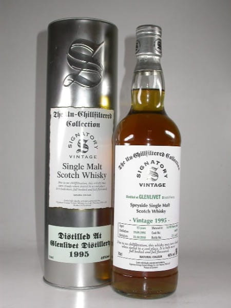 Glenlivet 15 Jahre 1995/2010 Un-Chillfiltered Signatory 46%vol. 0,7l