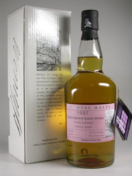 &quot;Vanilla Summer&quot; 1997/2011 Single Cask Highland Wemyss Malts 46% vol. 0,7l