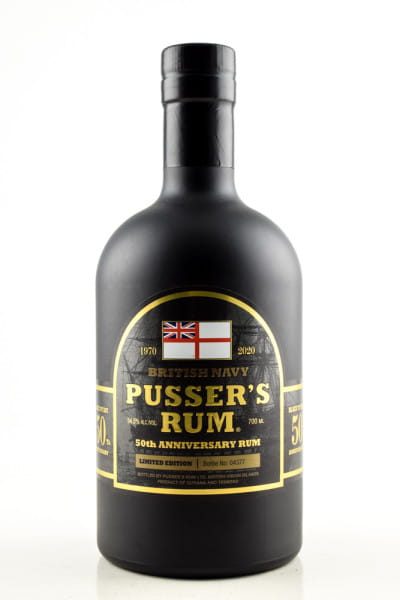 Pusser's 50th Anniversary Rum 54,5%vol. 0,7l