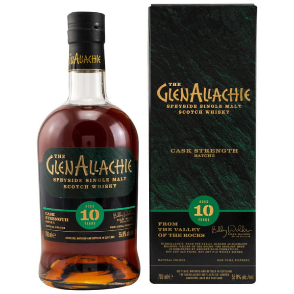 GlenAllachie 10 Jahre Batch #5 55,9%vol. 0,7l